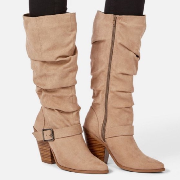 Raylnda heeled tall boots - Picture 1 of 5